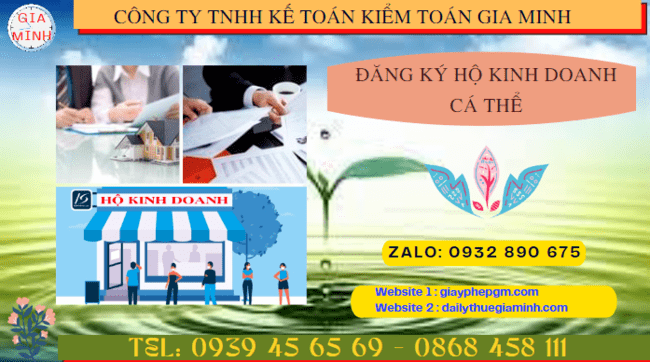 ĐĂNG KÝ HỘ KINH DOANH CÁ THỂ TẠI PHÚ THỌ 6 Thủ tục đăng ký hộ kinh doanh cá thể 1.200k siêu nhanh tại Phú Thọ