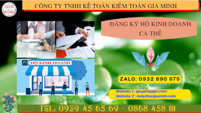ĐĂNG KÝ HỘ KINH DOANH CÁ THỂ TẠI HÒA BÌNH 6 Thủ tục đăng ký hộ kinh doanh cá thể 1.200k siêu nhanh tại Hòa Bình
