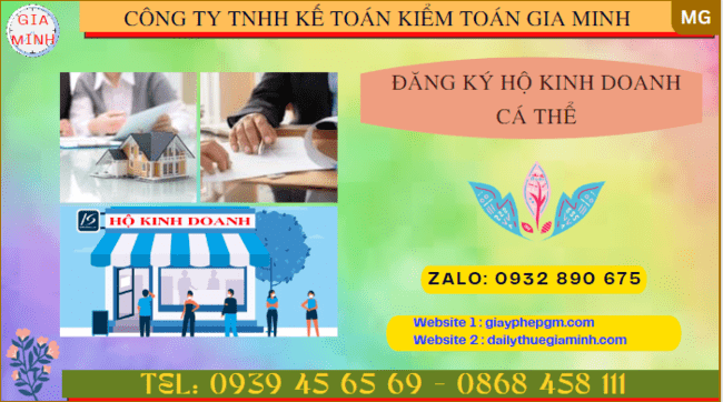 ĐĂNG KÝ HỘ KINH DOANH CÁ THỂ TẠI QUẢNG BÌNH 4 Thủ tục đăng ký hộ kinh doanh cá thể tại Quảng Bình