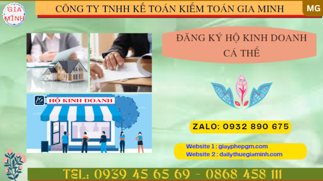 ĐĂNG KÝ HỘ KINH DOANH CÁ THỂ TẠI QUẬN 6 - TPHCM 4 Thủ tục đăng ký hộ kinh doanh cá thể tại Quận 6 - TPHCM
