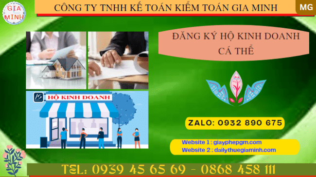 ĐĂNG KÝ HỘ KINH DOANH CÁ THỂ TẠI THỪA THIÊN HUẾ 4 Thủ tục đăng ký hộ kinh doanh cá thể tại Thừa Thiên Huế