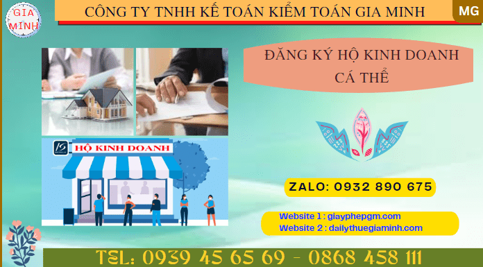 Hướng dẫn đăng ký hộ kinh doanh cá thể tại Huế 6 Thủ tục đăng ký hộ kinh doanh cá thể tại Huế