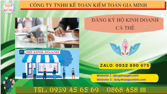 ĐĂNG KÝ HỘ KINH DOANH CÁ THỂ TẠI VĨNH PHÚC 4 Thủ tục đăng ký hộ kinh doanh cá thể tại Vĩnh Phúc