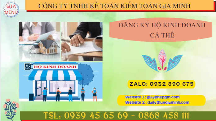 ĐĂNG KÝ HỘ KINH DOANH CÁ THỂ TẠI CAO BẰNG 4 Thủ tục đăng ký hộ kinh doanh cá thể tại Cao Bằng
