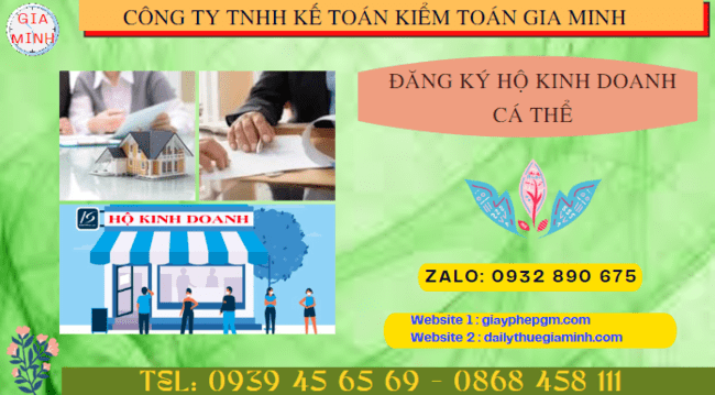 ĐĂNG KÝ HỘ KINH DOANH CÁ THỂ TẠI TUYÊN QUANG 4 Thủ tục đăng ký hộ kinh doanh cá thể tại Tuyên Quang