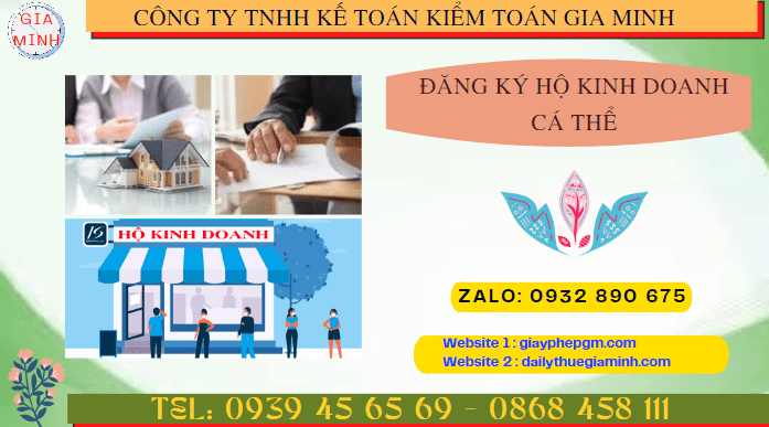 ĐĂNG KÝ HỘ KINH DOANH CÁ THỂ TẠI HÒA BÌNH 4 Thủ tục đăng ký hộ kinh doanh cá thể tại Hòa Bình
