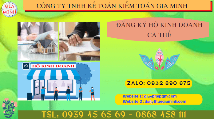 ĐĂNG KÝ HỘ KINH DOANH CÁ THỂ TẠI SƠN LA 4 Thủ tục đăng ký hộ kinh doanh cá thể tại Sơn La
