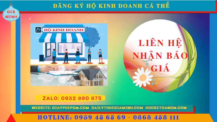 Đăng ký hộ kinh doanh cá thể tại thành phố sông công 5 Chi phí đăng ký thành lập hộ kinh doanh cá thể Thành phố Sông Công