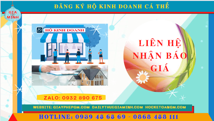ĐĂNG KÝ HỘ KINH DOANH CÁ THỂ TẠI THANH HÓA 5 Chi phí đăng ký thành lập hộ kinh doanh cá thể Thanh Hóa