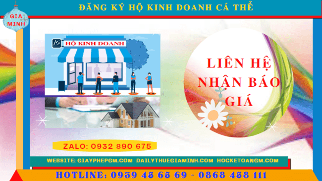 ĐĂNG KÝ HỘ KINH DOANH CÁ THỂ TẠI BẮC GIANG 5 Chi phí đăng ký thành lập hộ kinh doanh cá thể Bắc Giang