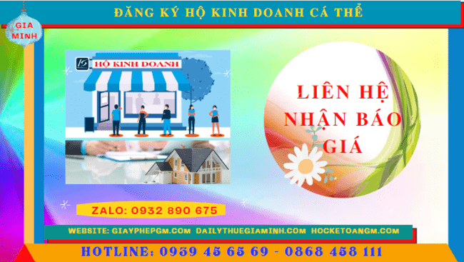 ĐĂNG KÝ HỘ KINH DOANH CÁ THỂ TẠI BẮC KẠN 5 Chi phí đăng ký thành lập hộ kinh doanh cá thể Bắc Kạn