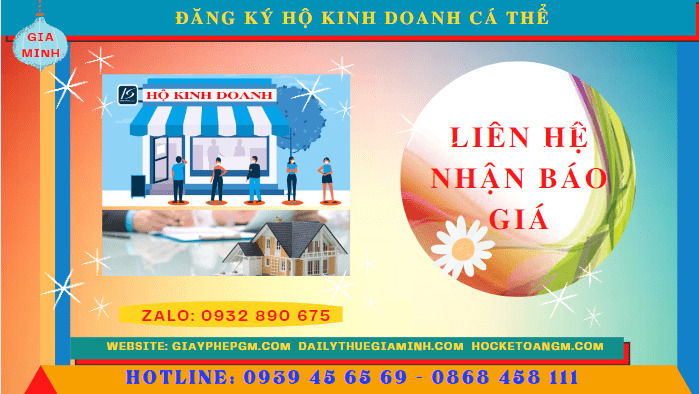 ĐĂNG KÝ HỘ KINH DOANH CÁ THỂ TẠI HÀ GIANG 5 Chi phí đăng ký thành lập hộ kinh doanh cá thể Hà Giang