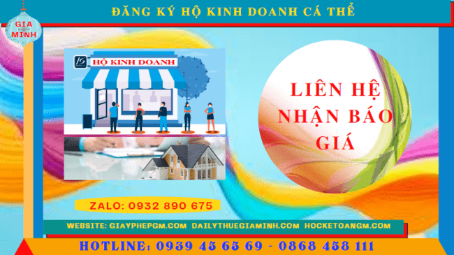 ĐĂNG KÝ HỘ KINH DOANH CÁ THỂ TẠI LẠNG SƠN 5 Chi phí đăng ký thành lập hộ kinh doanh cá thể Lạng Sơn