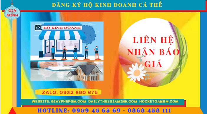 ĐĂNG KÝ HỘ KINH DOANH CÁ THỂ TẠI YÊN BÁI 5 Chi phí đăng ký thành lập hộ kinh doanh cá thể Yên Bái