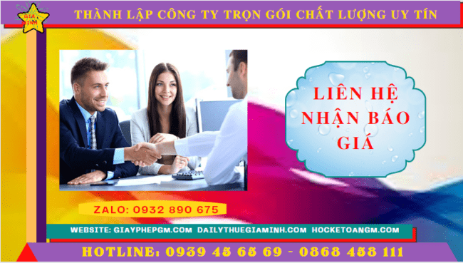 THÀNH LẬP CÔNG TY TRỌN GÓI CHẤT LƯỢNG UY TÍN NHẤT TẠI QUẬN HOÀN KIẾM 12 Chi phí thành lập công ty trọn gói tại Quận Hoàn Kiếm - Hà Nội