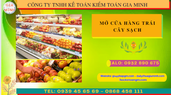 Kinh nghiệm mở cửa hàng trái cây sạch tại Bạc Liêu