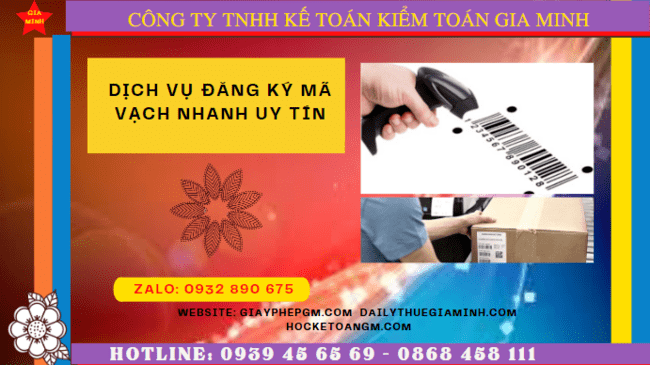 DỊCH VỤ ĐĂNG KÝ MÃ VẠCH NHANH UY TÍN TRỌN GÓI GIÁ RẺ TẠI PHÚ THỌ 4 Dịch vụ đăng ký mã số mã vạch giá rẻ uy tín tại Phú Thọ