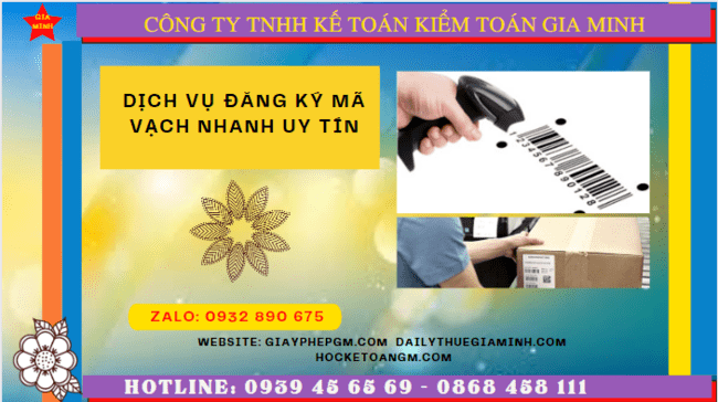 DỊCH VỤ ĐĂNG KÝ MÃ VẠCH NHANH UY TÍN TRỌN GÓI GIÁ RẺ TẠI THANH HÓA 4 Dịch vụ đăng ký mã số mã vạch giá rẻ uy tín tại Thanh Hóa