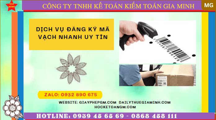 Dịch vụ đăng ký mã vạch trọn gói tại Bình Phước