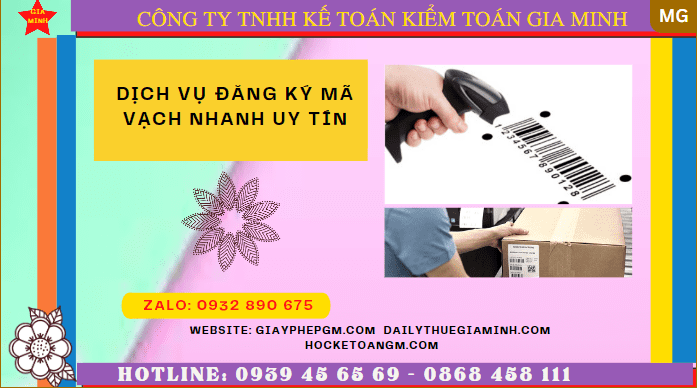Dịch vụ đăng ký mã vạch trọn gói tại Nghệ An