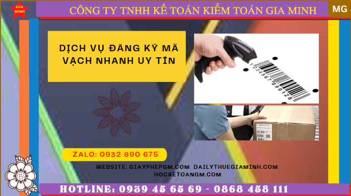 Dịch vụ đăng ký mã vạch trọn gói tại Quảng Bình
