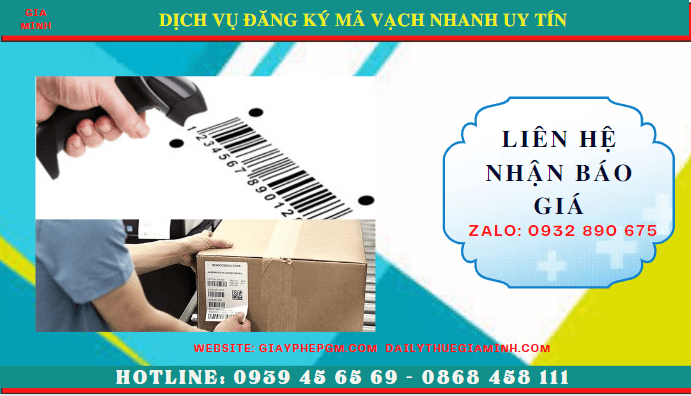 DỊCH VỤ ĐĂNG KÝ MÃ VẠCH NHANH UY TÍN TRỌN GÓI GIÁ RẺ TẠI CÀ MAU 5 Chi phí đăng ký mã số mã vạch uy tín trọn gói tại Cà Mau