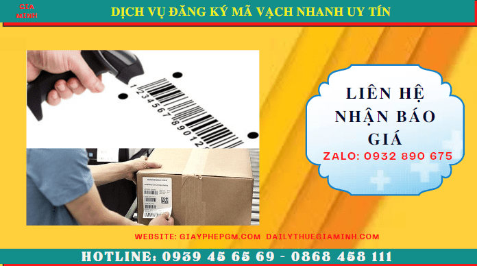 DỊCH VỤ ĐĂNG KÝ MÃ VẠCH NHANH UY TÍN TRỌN GÓI GIÁ RẺ TẠI NHA TRANG 5 Chi phí đăng ký mã số mã vạch uy tín trọn gói tại Nha Trang