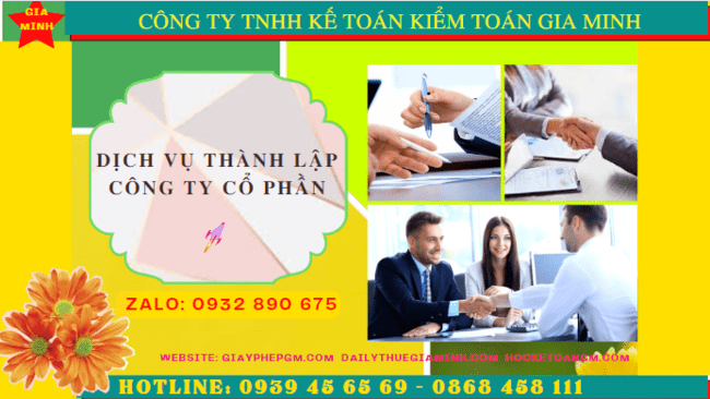 Dịch vụ tư vấn thành lập công ty cổ phần trọn gói tại Hà Tĩnh