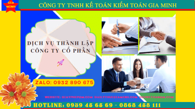 Dịch vụ thành lập công ty cổ phần trọn gói giá rẻ tại Yên Bái