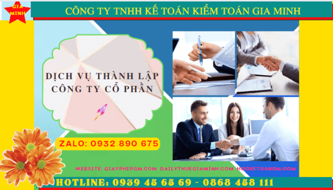Dịch vụ thành lập công ty cổ phần trọn gói giá rẻ tại Quận Thanh Khê