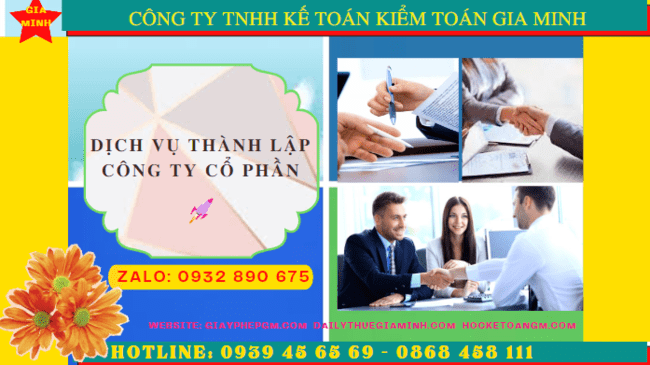 Dịch vụ thành lập công ty cổ phần trọn gói giá rẻ tại Quận Bắc Từ Liêm