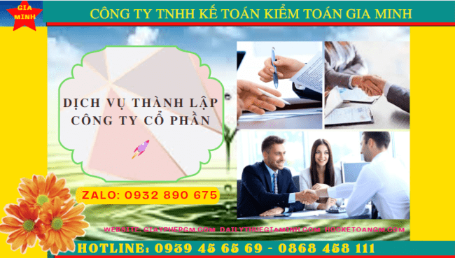Dịch vụ tư vấn thành lập công ty cổ phần trọn gói tại Quận 7 - TPHCM
