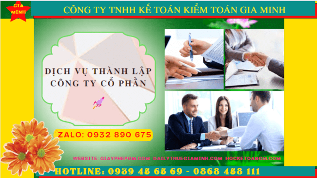 Dịch vụ tư vấn thành lập công ty cổ phần trọn gói tại Đồng Tháp