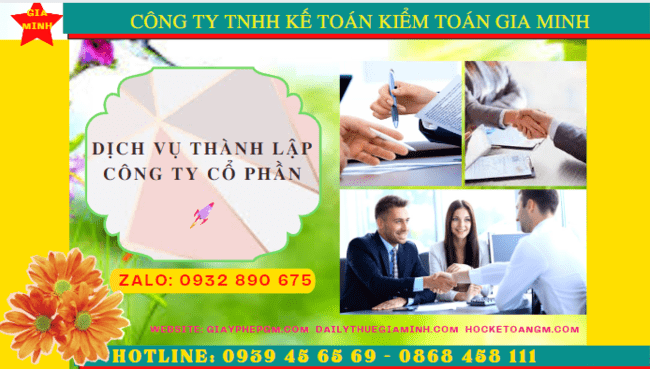 Dịch vụ tư vấn thành lập công ty cổ phần trọn gói tại Bình Định