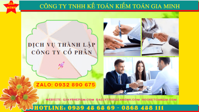 Dịch vụ thành lập công ty cổ phần trọn gói giá rẻ tại Quận Ninh Kiều