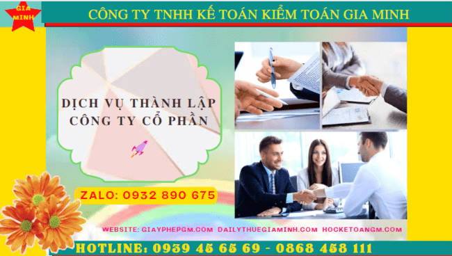 Dịch vụ thành lập công ty cổ phần trọn gói giá rẻ tại Kiên Giang