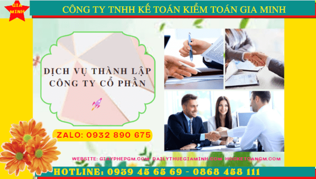 Dịch vụ thành lập công ty cổ phần trọn gói giá rẻ tại Tây Ninh