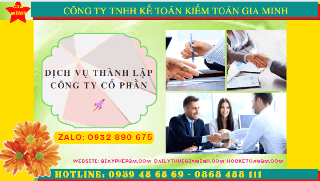 Dịch vụ thành lập công ty cổ phần trọn gói giá rẻ tại Gia Lai