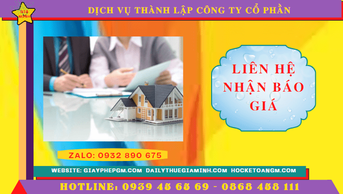 Chi phí thành lập công ty cổ phần trọn gói tại Long An