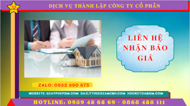 Dịch vụ thành lập công ty cổ phần trọn gói giá rẻ tại Sóc Trăng – Uy tín, nhanh chóng, chuyên nghiệp 5 Chi phí thành lập công ty cổ phần trọn gói tại Sóc Trăng