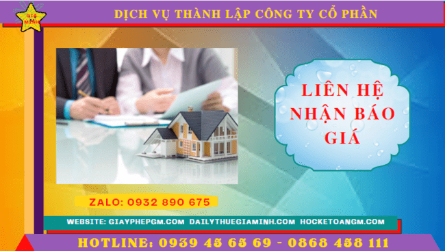 Chi phí thành lập công ty cổ phần trọn gói tại Lâm Đồng