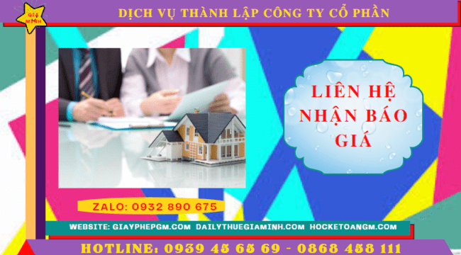 Chi phí thành lập công ty cổ phần trọn gói tại Quảng Bình