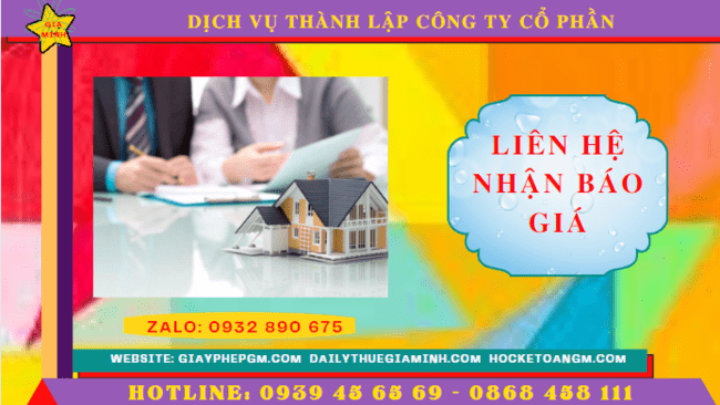 Chi phí thành lập công ty cổ phần trọn gói tại Quảng Trị
