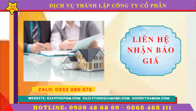 Chi phí thành lập công ty cổ phần trọn gói tại Tiền Giang