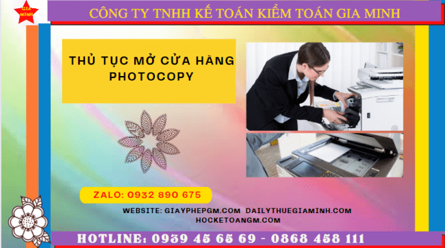 THỦ TỤC MỞ CỬA HÀNG PHOTOCOPY TẠI ĐÀ NẴNG 6 Kinh nghiệm mở tiệm photocopy tại Đà Nẵng