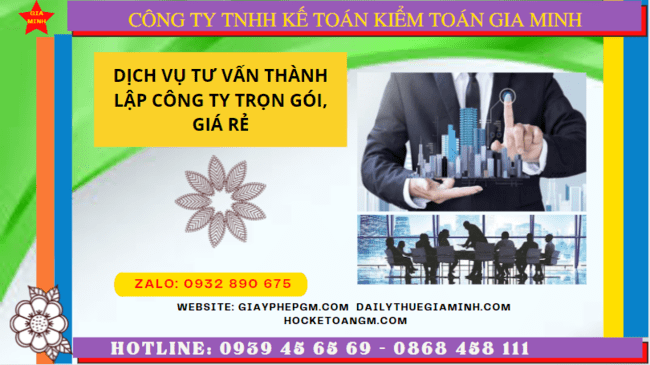 Dịch vụ tư vấn thành lập công ty trọn gói giá rẻ Quận Ninh Kiều