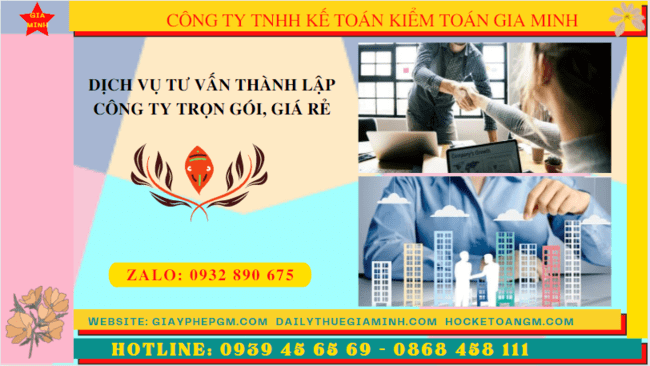 Dịch vụ thành lập công ty tại thành phố cần thơ