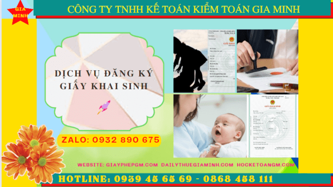 Dịch vụ đăng ký giấy khai sinh tại TP.HCM uy tín – Hỗ trợ tận nơi, nhanh chóng 3 Dịch vụ đăng ký giấy khai sinh nhanh tại TPHCM