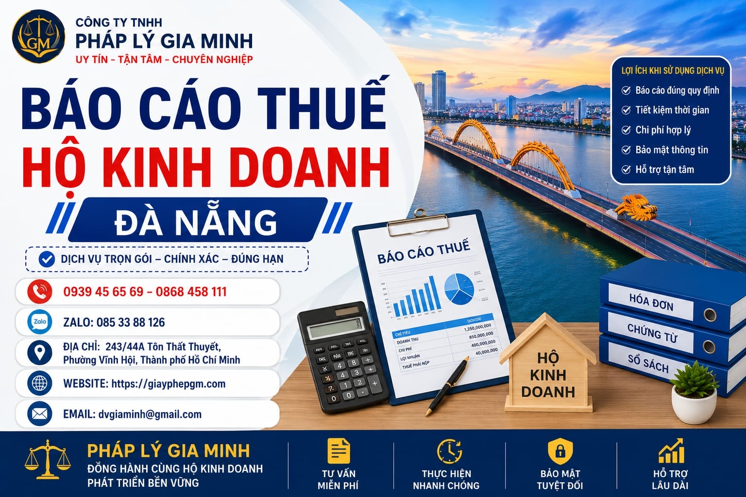 Dịch vụ kế toán cho hộ kinh doanh cá thể tại Đà Nẵng – Nhanh chóng, uy tín, trọn gói 9 Báo cáo thuế hộ kinh doanh Đà Nẵng