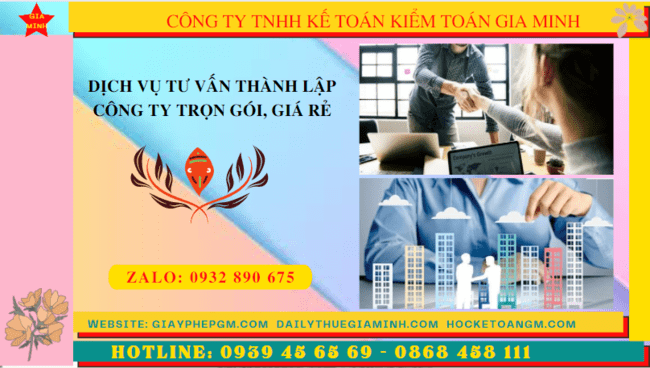 Dịch vụ thành lập công ty tại thành phố Hồ Chí Minh